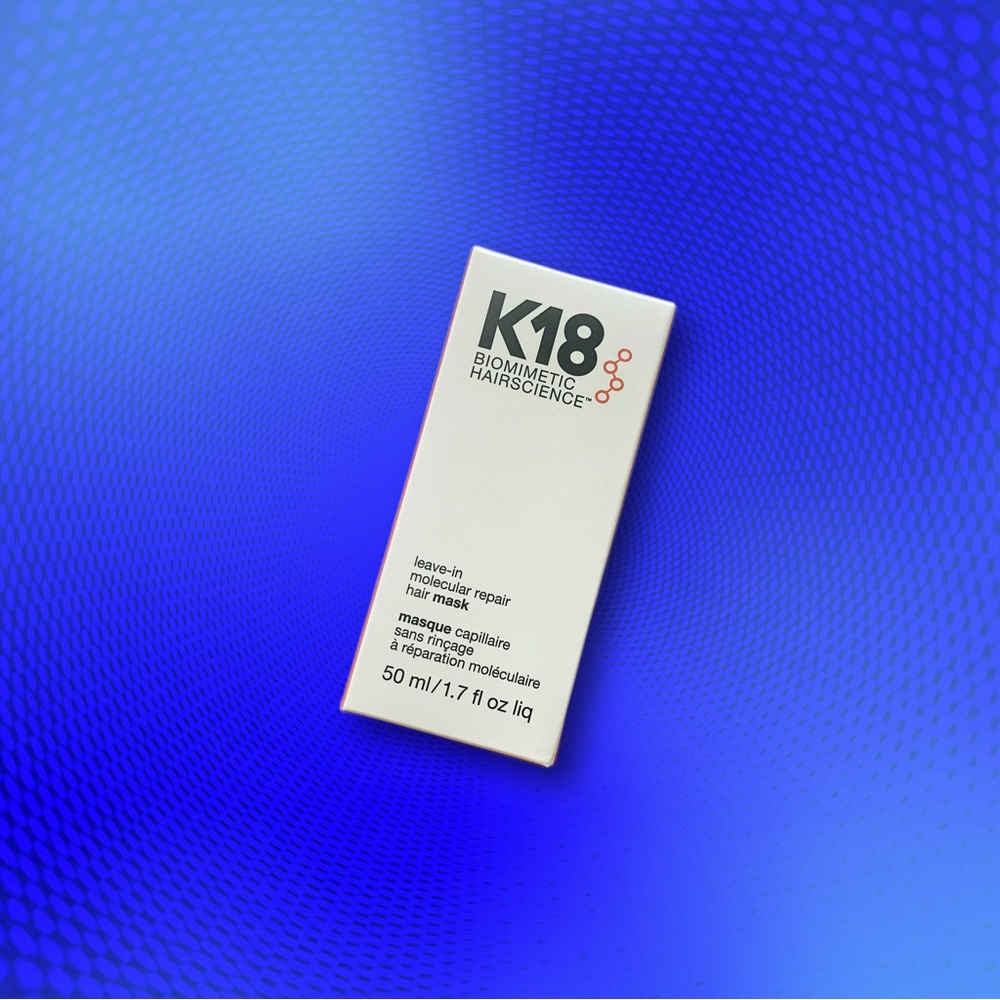 New in box K18 leave-in molecular repair hair mask